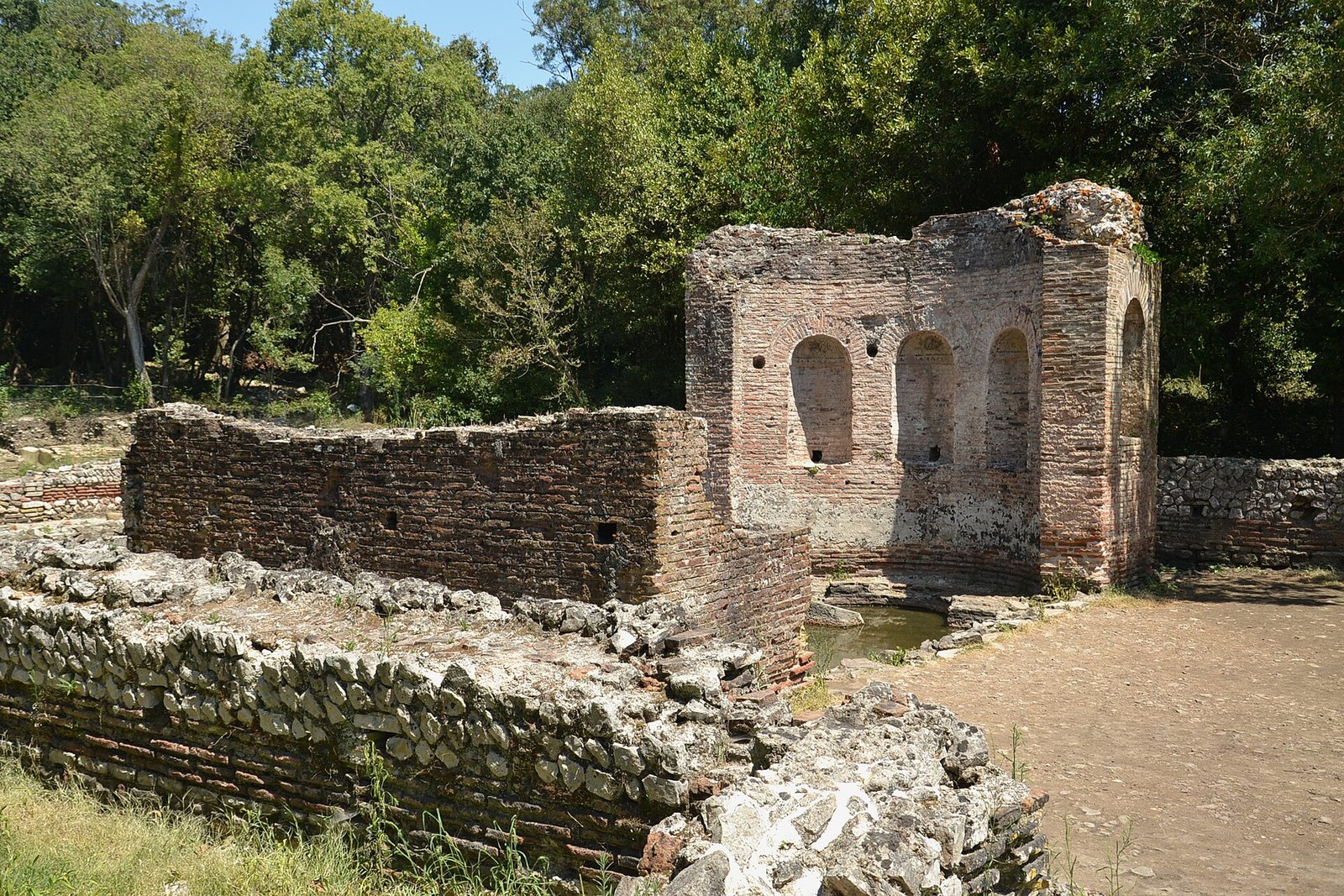 Ancient ruins at Butrint