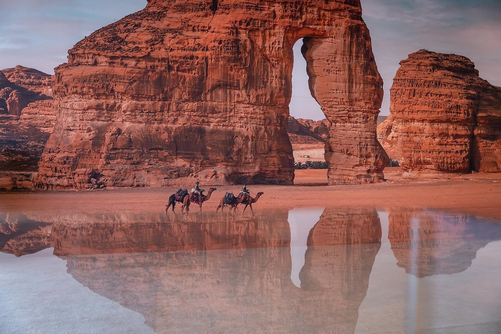 Elephant Rock in the AlUla desert