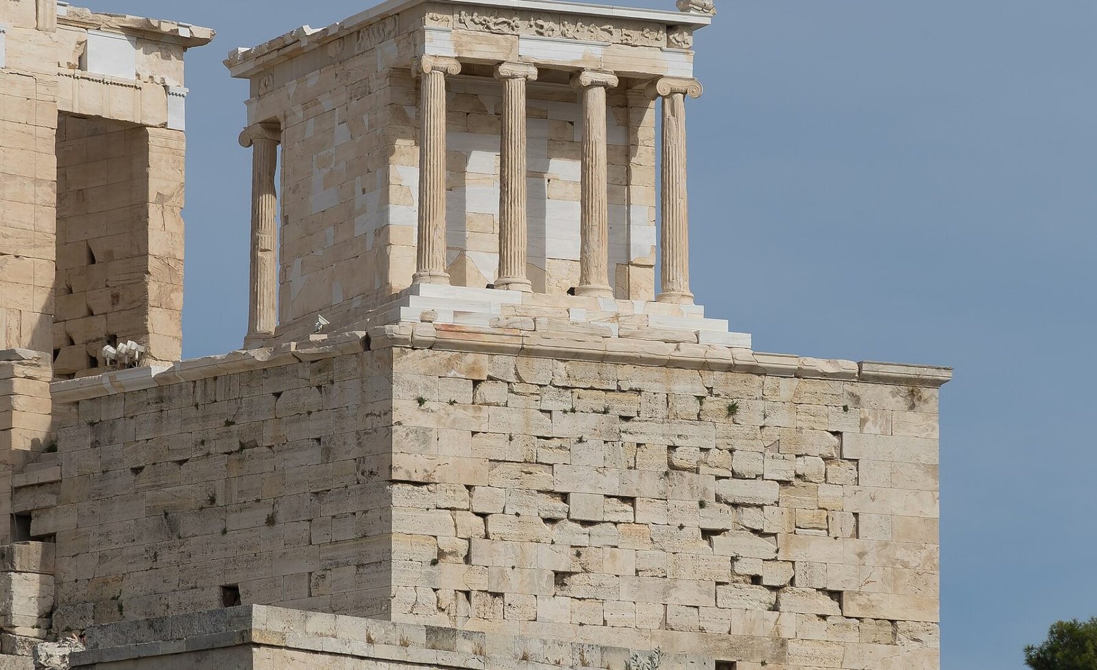 Temple of Athena Nike on the Acropolis in Athens