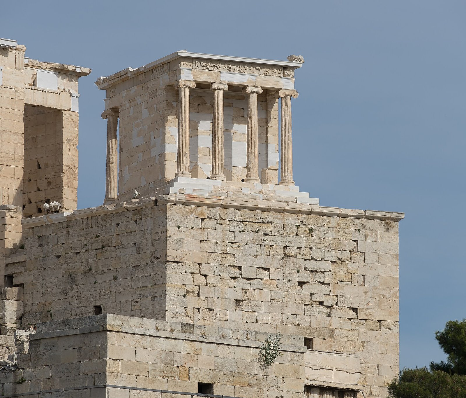 Temple of Athena Nike on the Acropolis in Athens