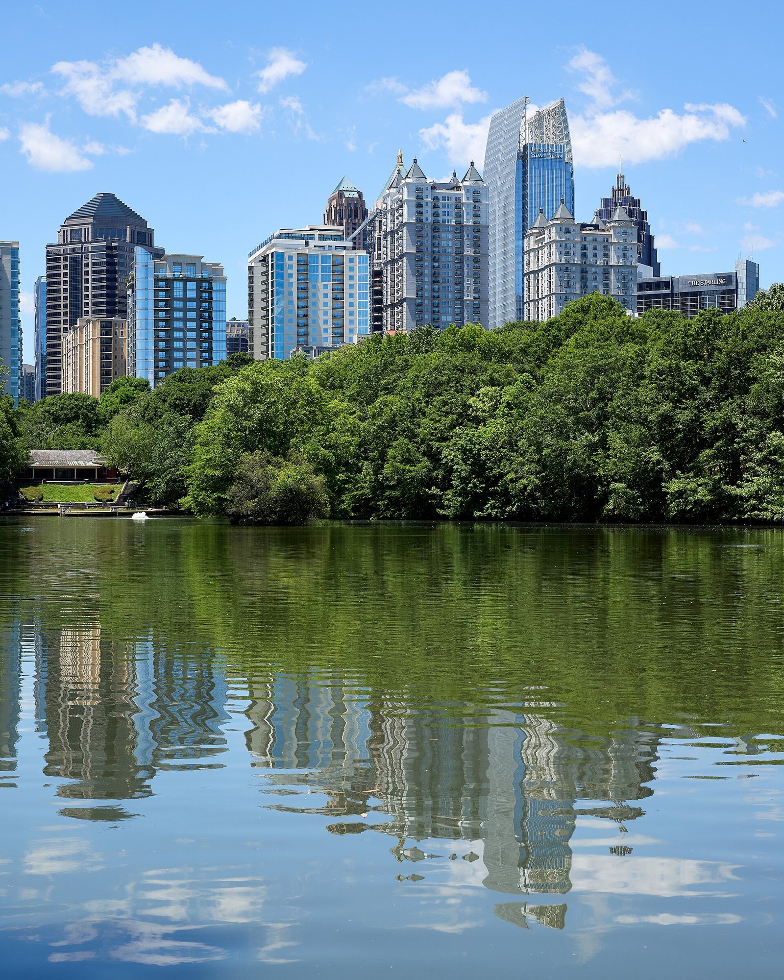 Atlanta skyline in Georgia