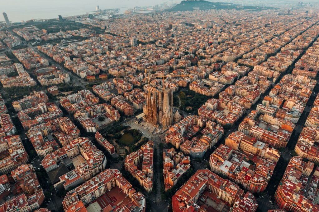 Barcelona travel landscape
