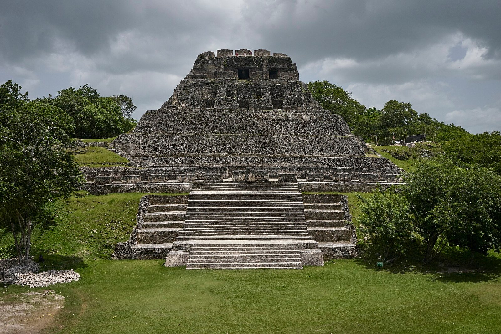 Maya ruins at Xunantunich in Belize