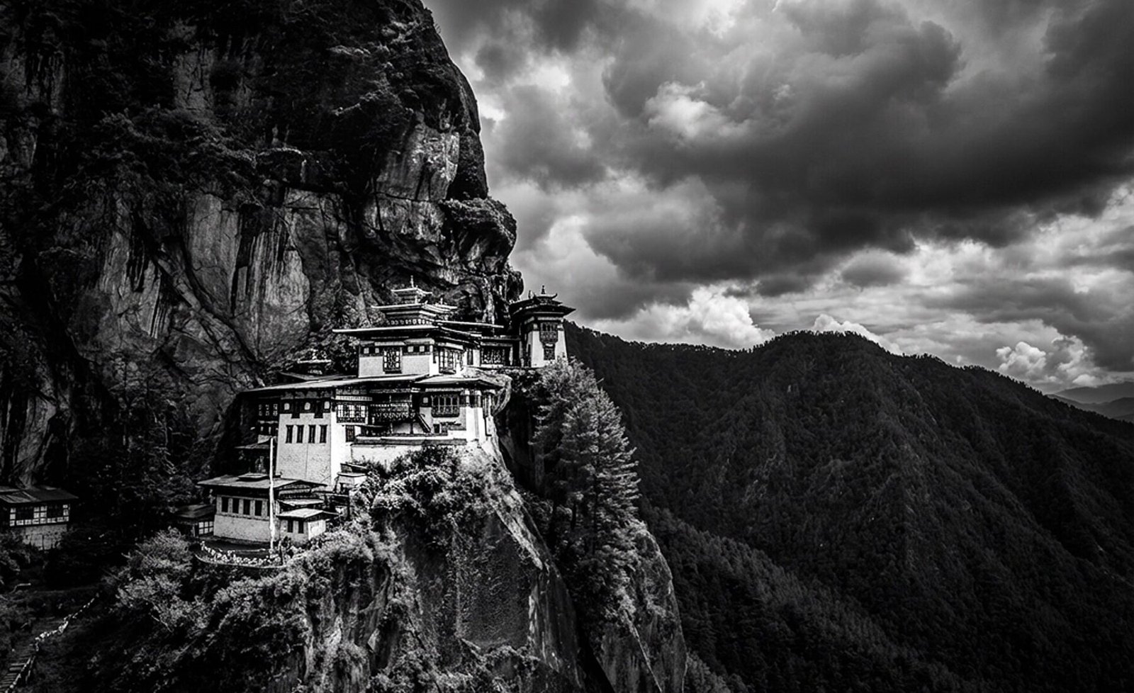 The Tiger's Nest Monastery Bhutan.jpg in Bhutan