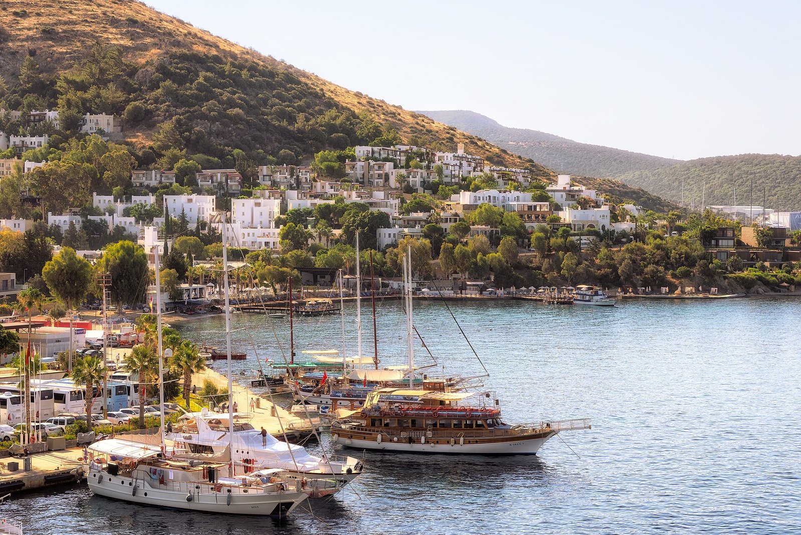 Bodrum Castle overlooking the harbor