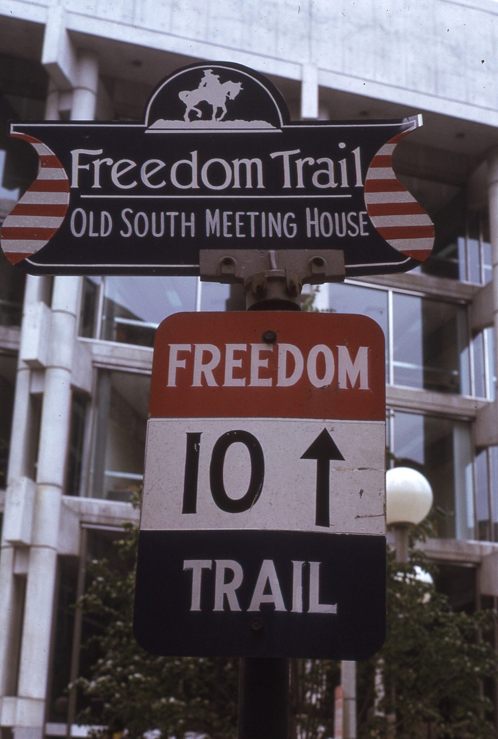 Historic buildings along Boston's Freedom Trail