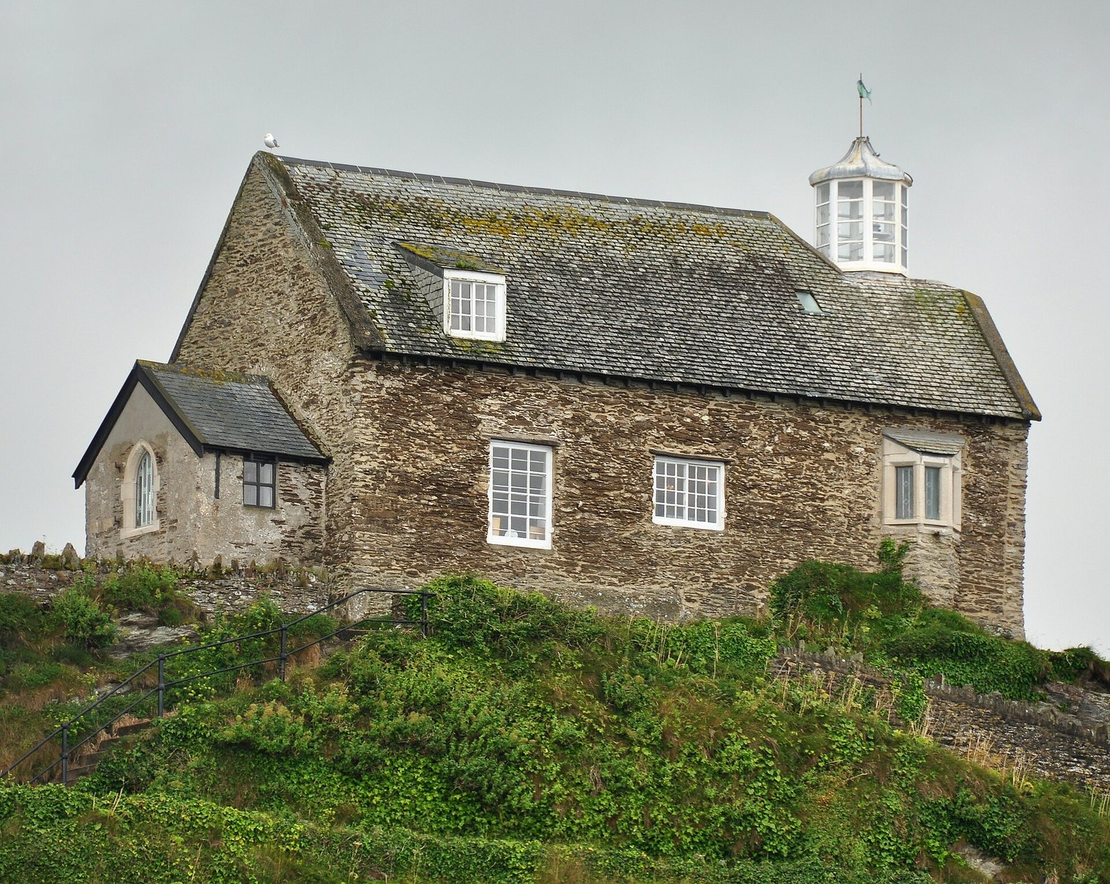 Harbor town on the Devon coast