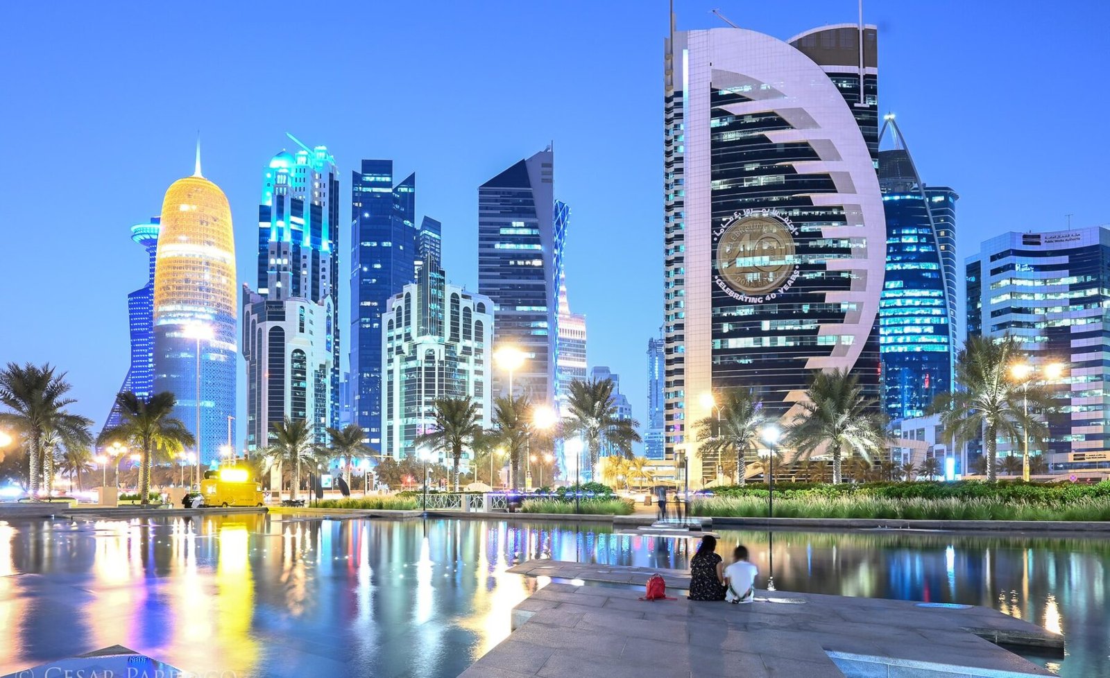 Skyline of Doha West Bay.jpg in Doha