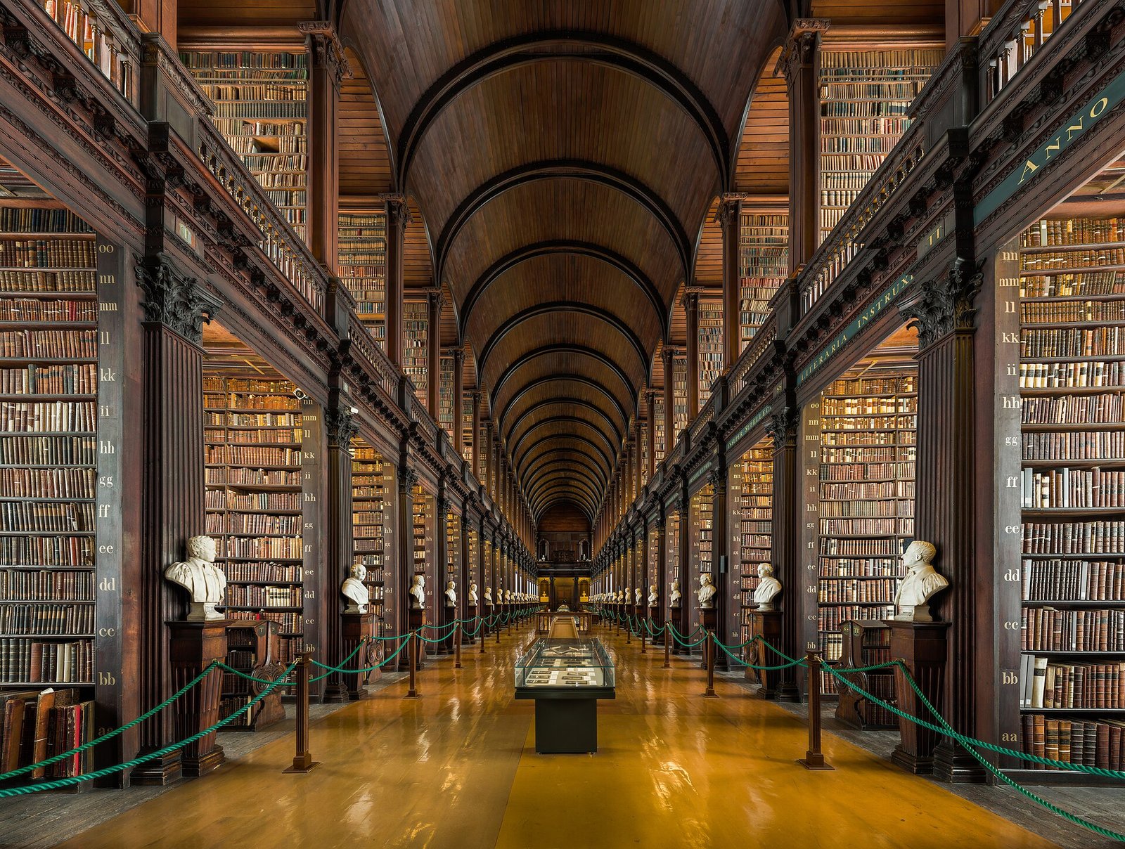 Historic courtyard at Trinity College Dublin