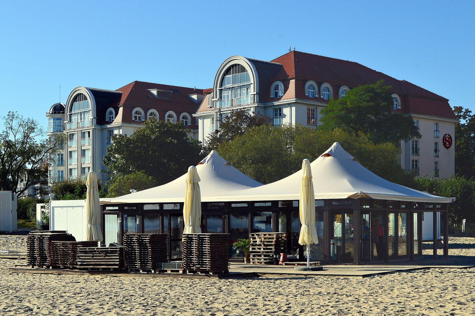 Historic Main Town street in Gdańsk
