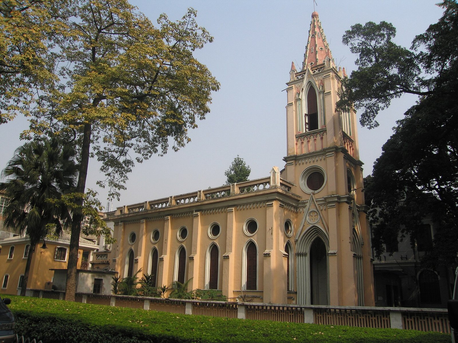 Historic European-style buildings on Shamian Island
