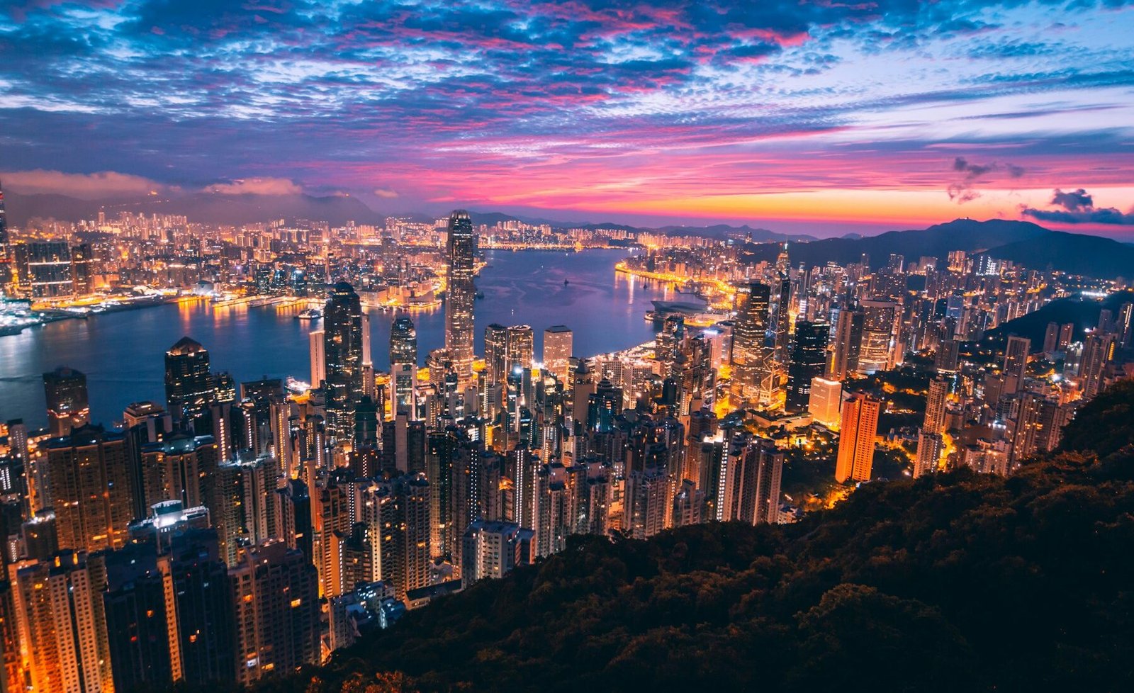 Hong Kong travel landscape
