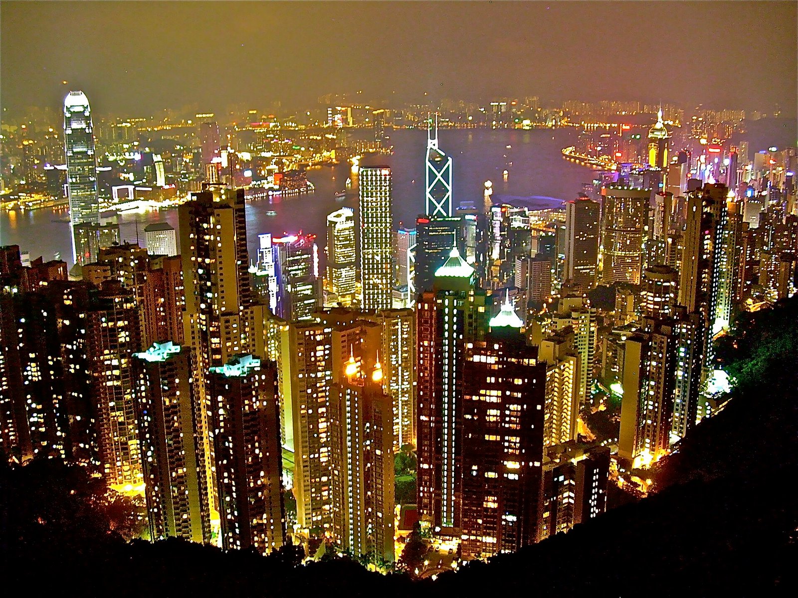 Hong-Kong skyline.JPG in Hong Kong