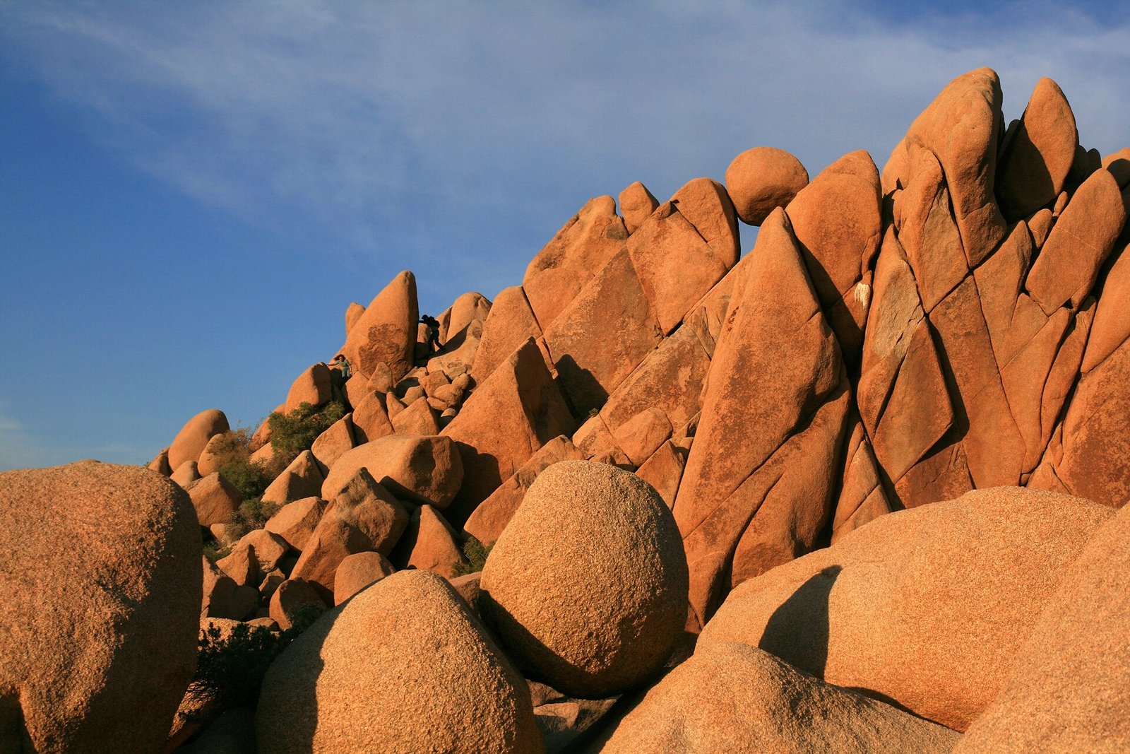 Granite boulders in Joshua Tree National Park