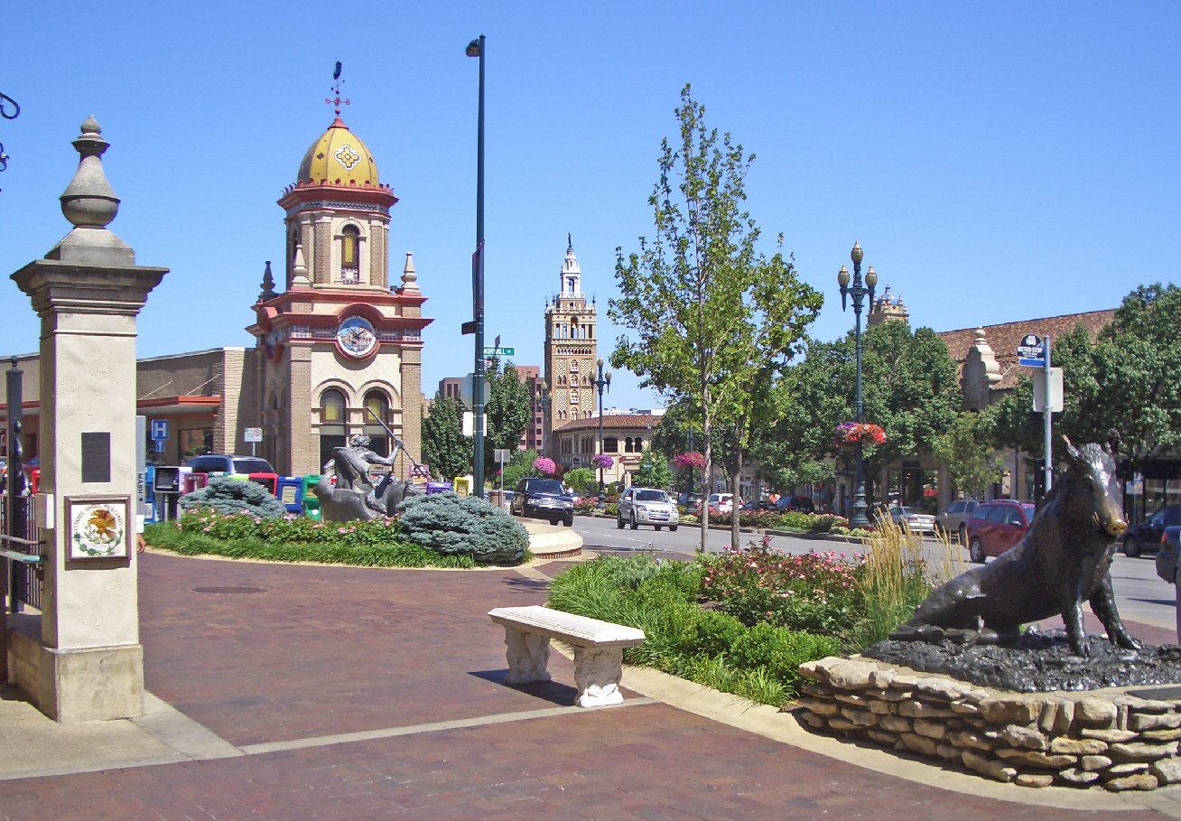 Spanish-inspired architecture at Country Club Plaza