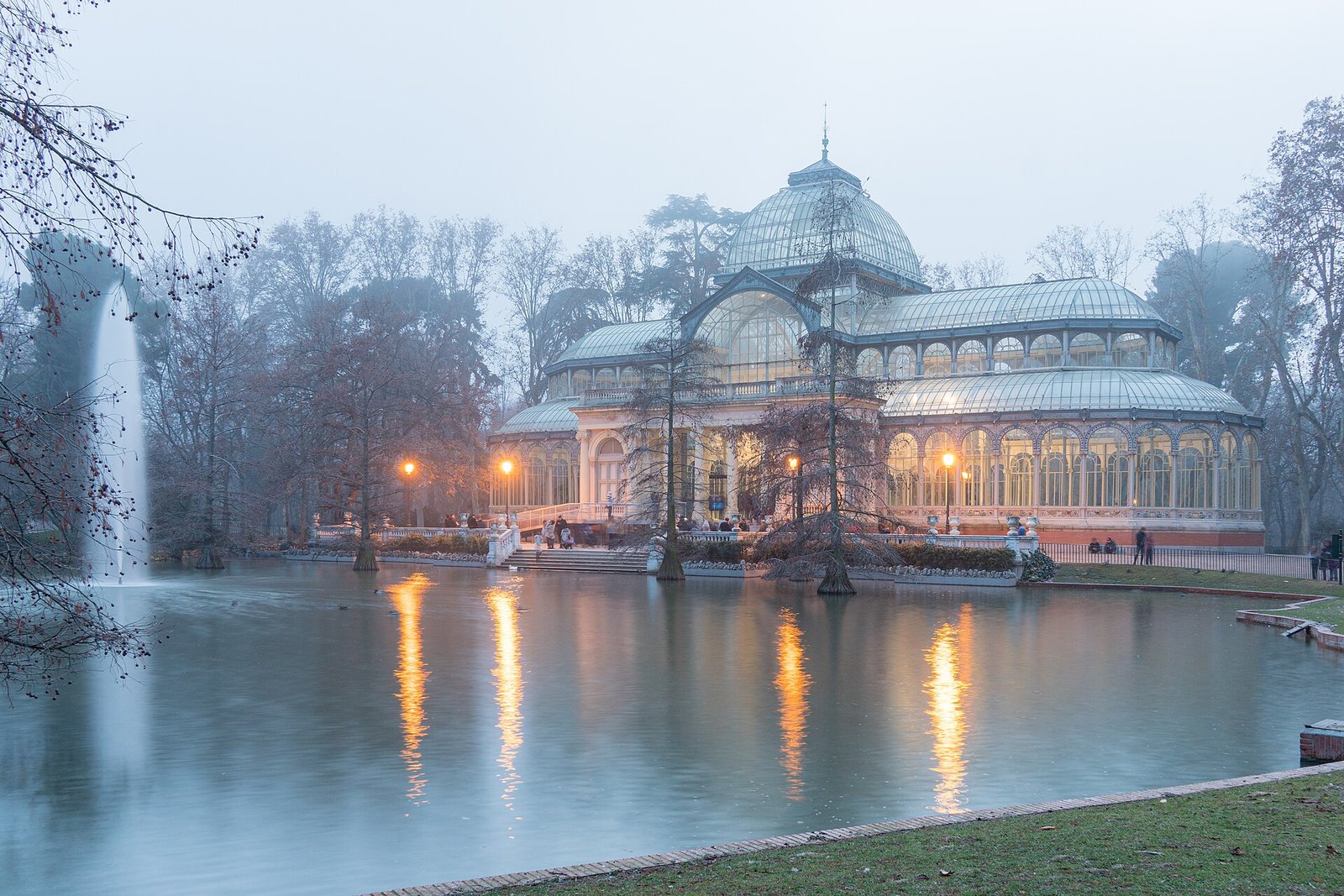 Crystal Palace in Madrid's Retiro Park