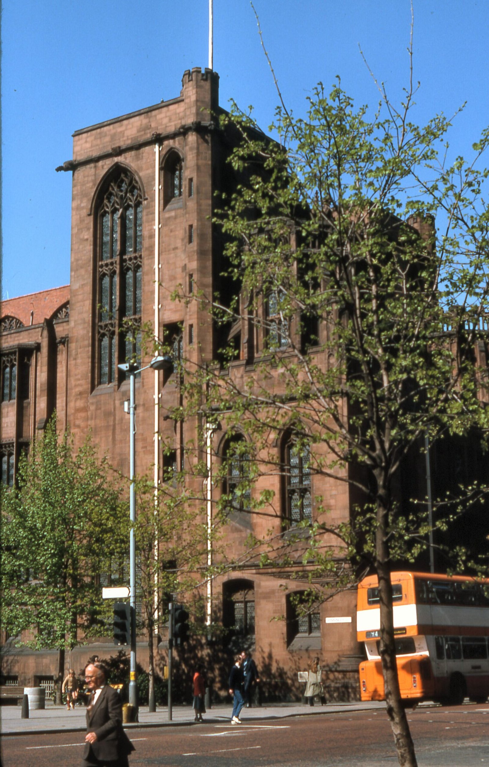 Gothic interior of John Rylands Library