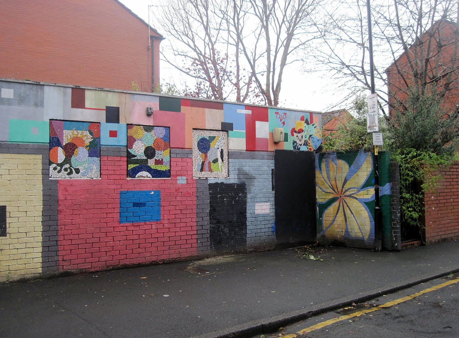 Street art in Manchester's Northern Quarter