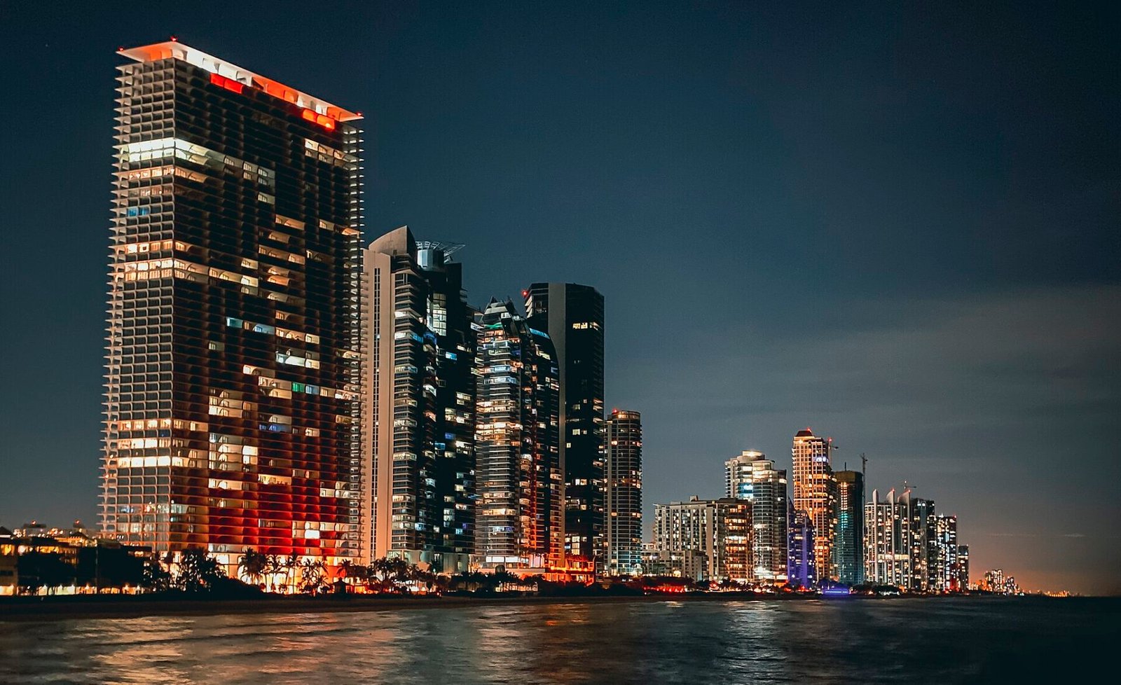 Miami skyline from the ocean.jpg in Miami