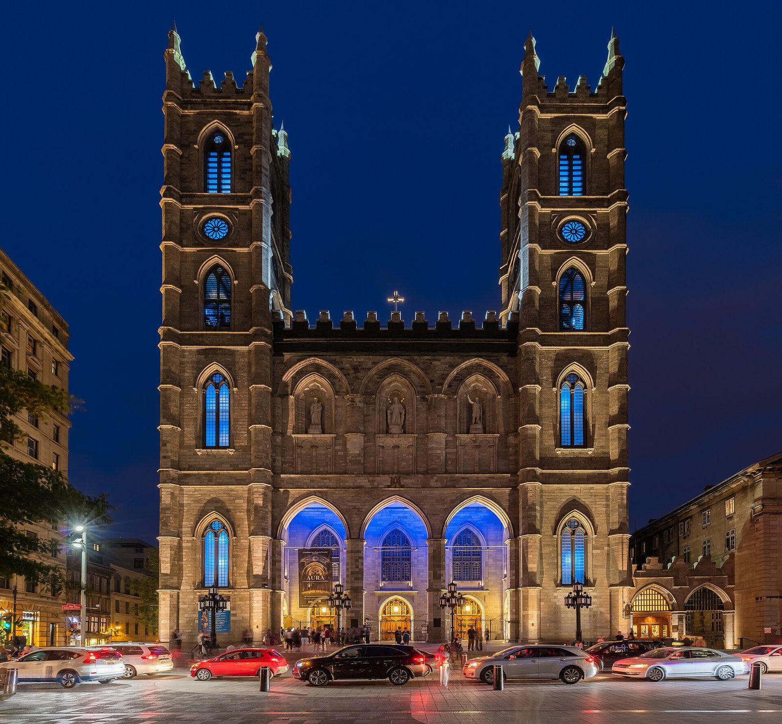 Historic buildings in Old Montréal