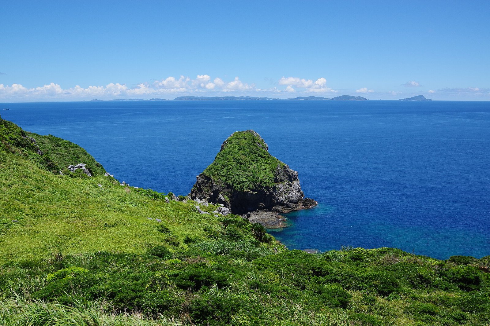 Turquoise water in the Kerama Islands