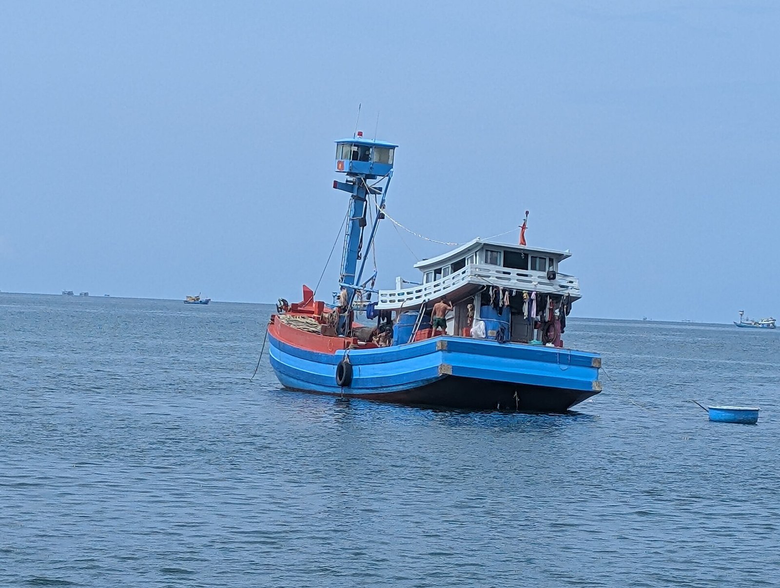 Fishing boats near Phu Quoc island