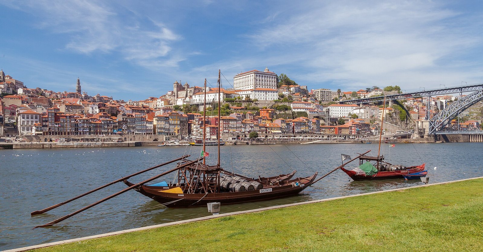 Ribeira and the Douro River in Porto