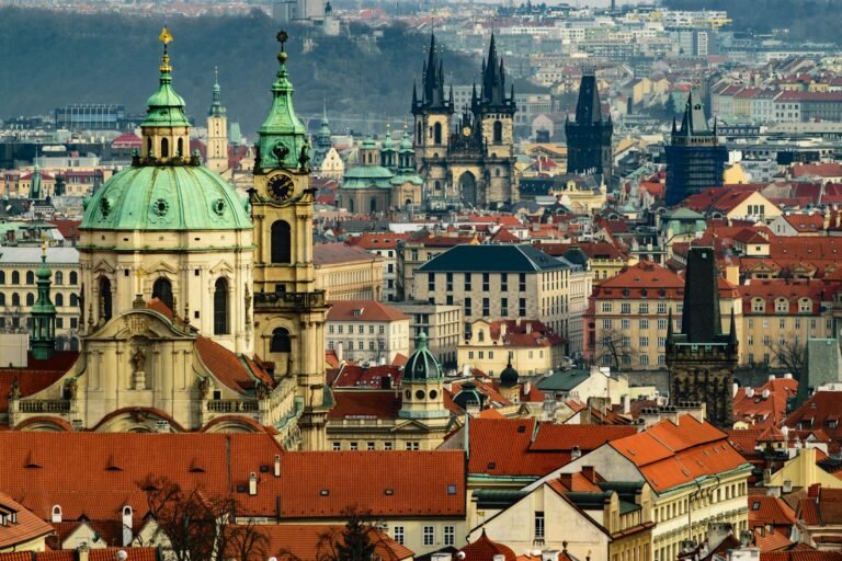 Prague travel landscape