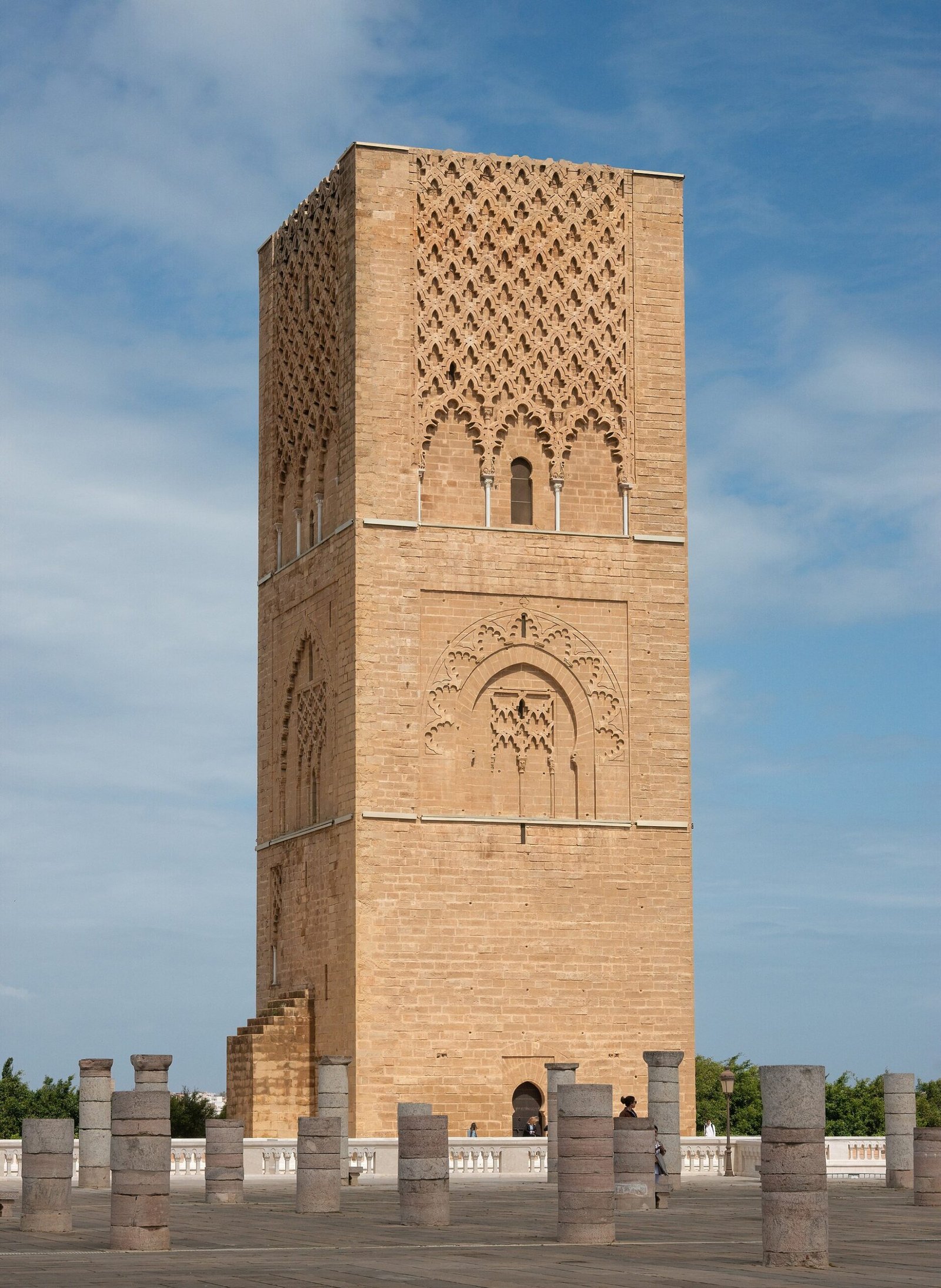 Hassan Tower and columns in Rabat