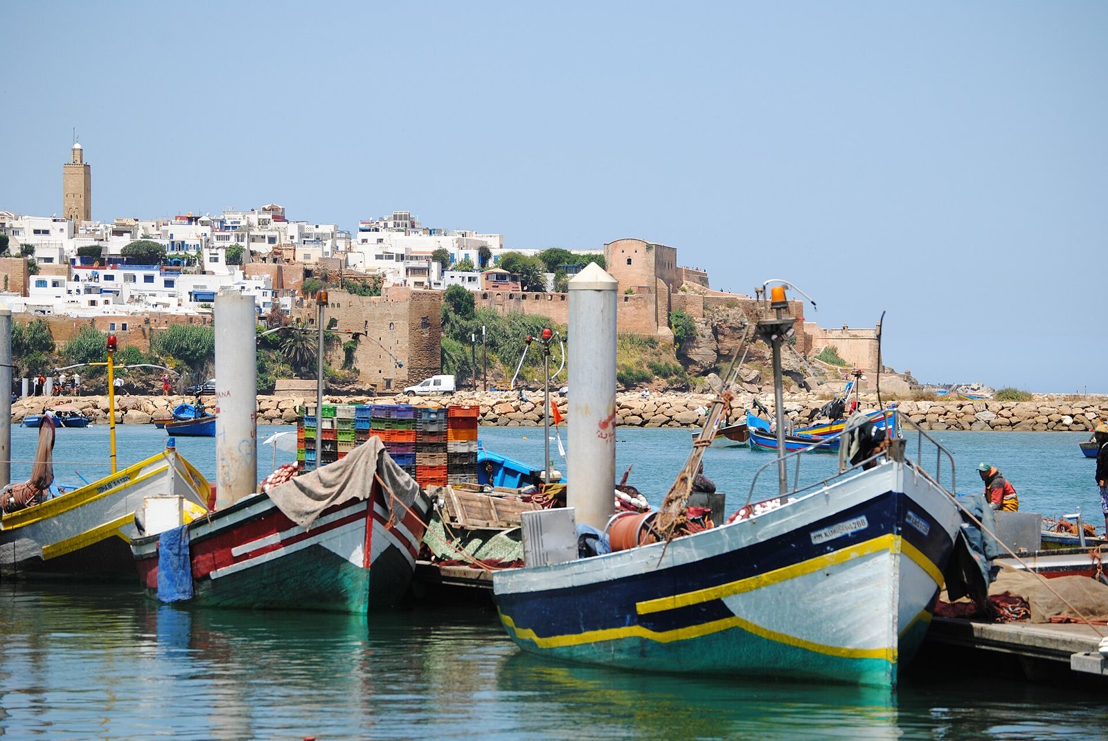Rabat and Salé beside the Bouregreg River