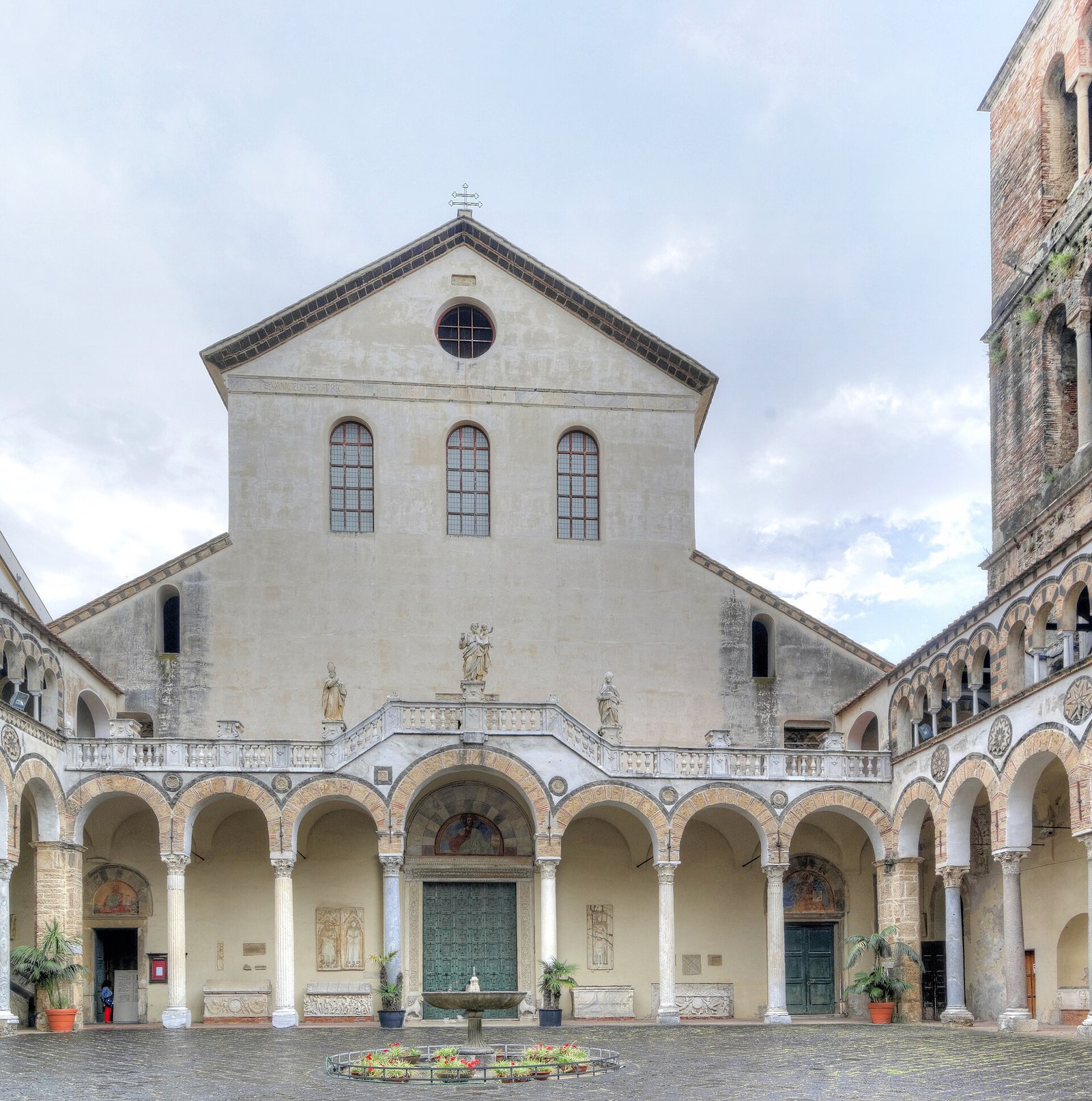 Salerno Cathedral in the historic center