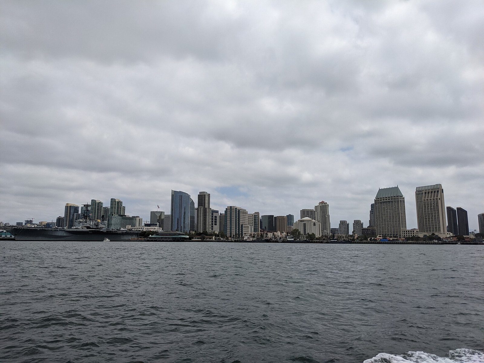 San Diego skyline beside the bay