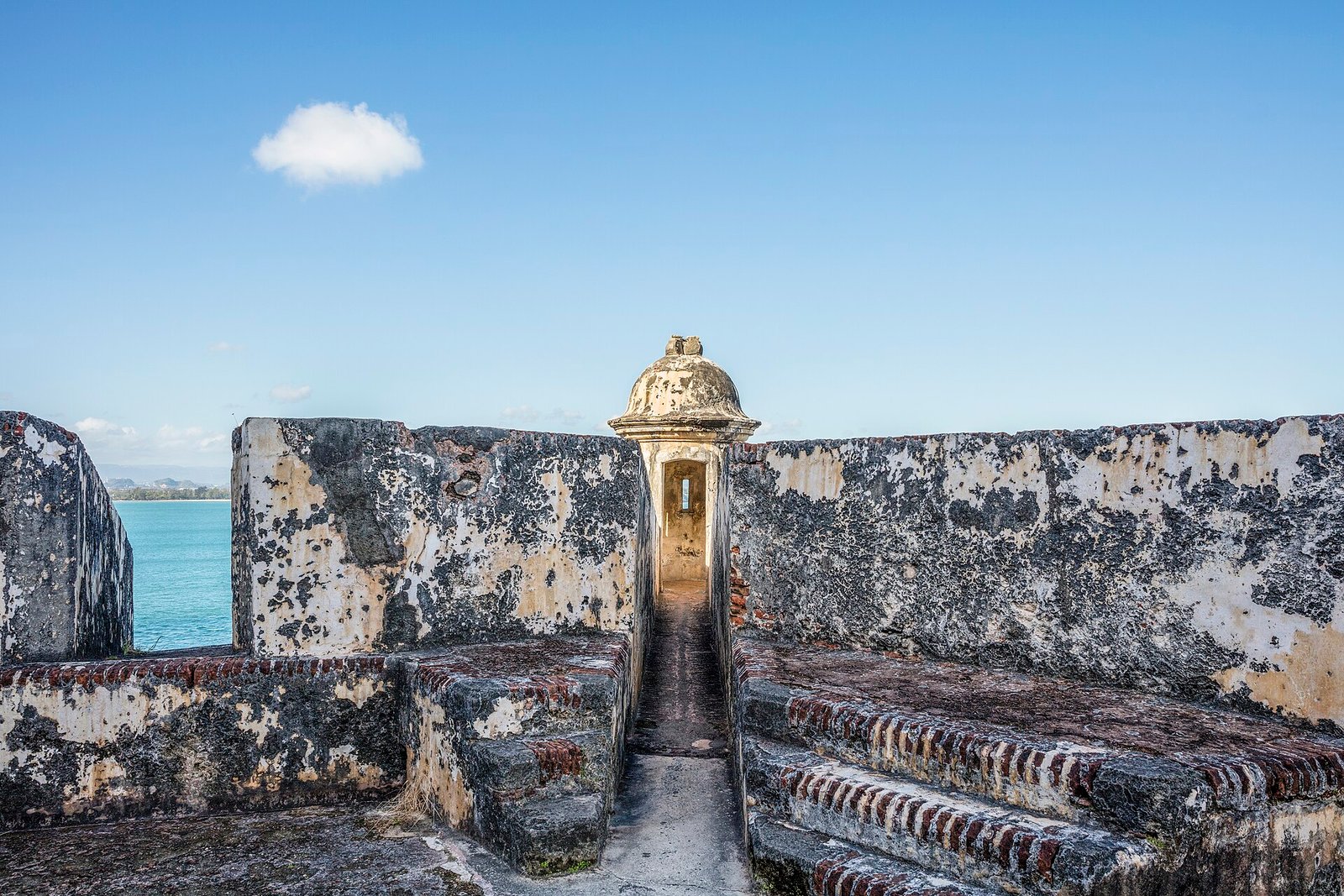 El Morro fortress above the Atlantic