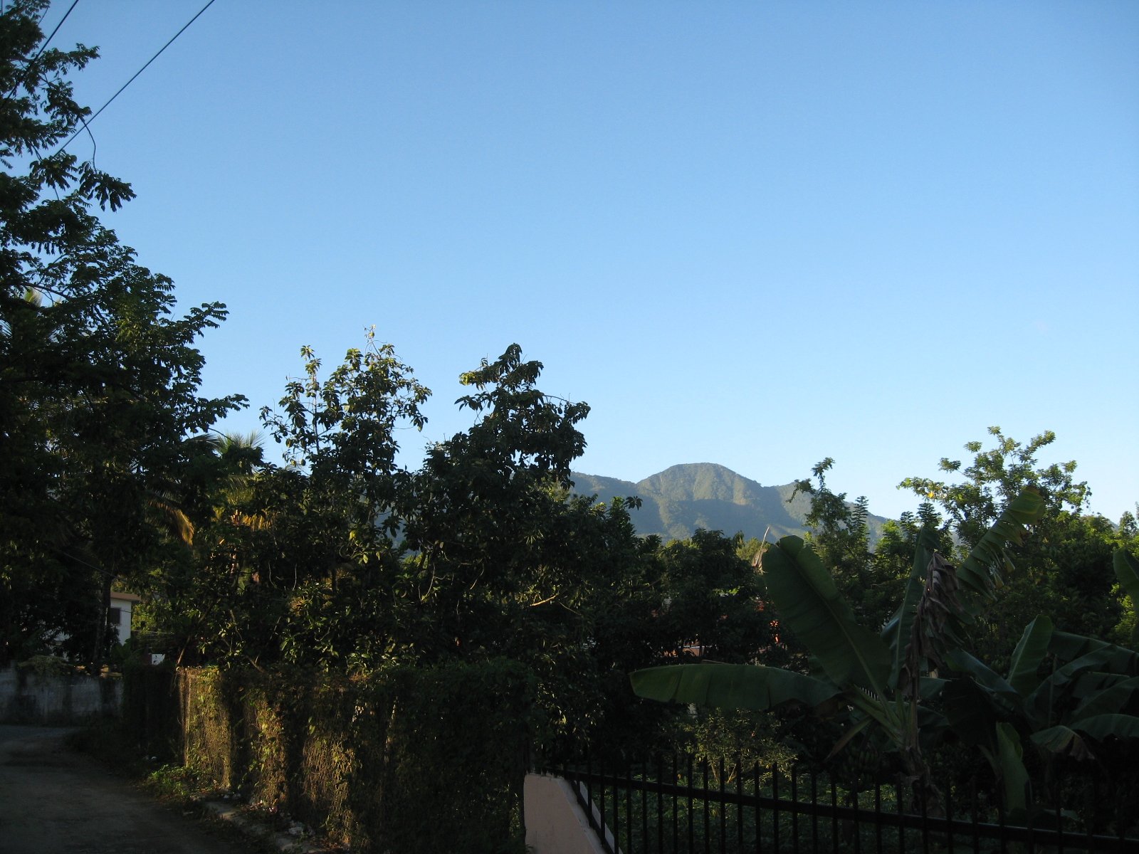 Green mountain landscape near Jarabacoa