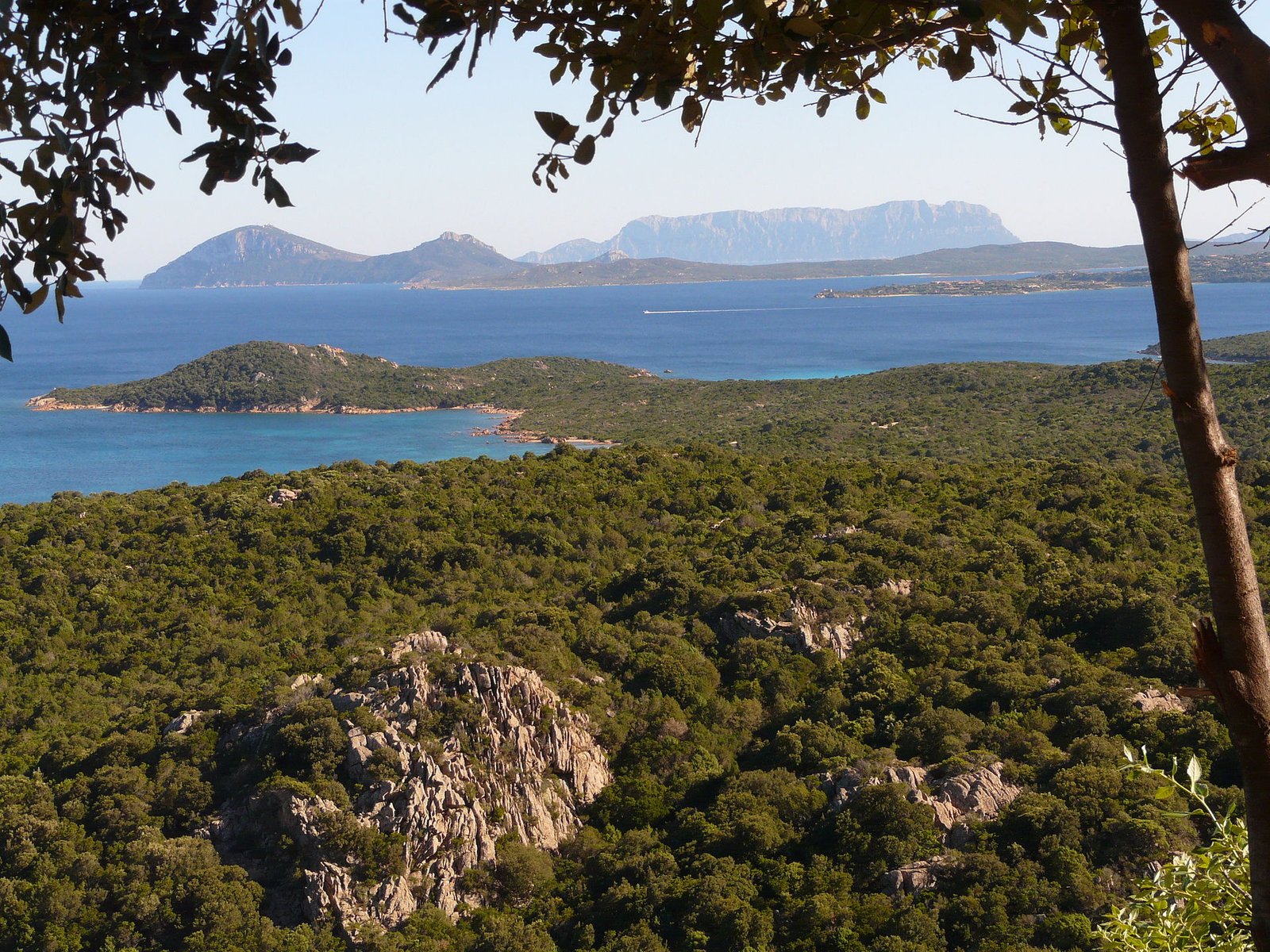 Turquoise cove on Sardinia's Costa Smeralda
