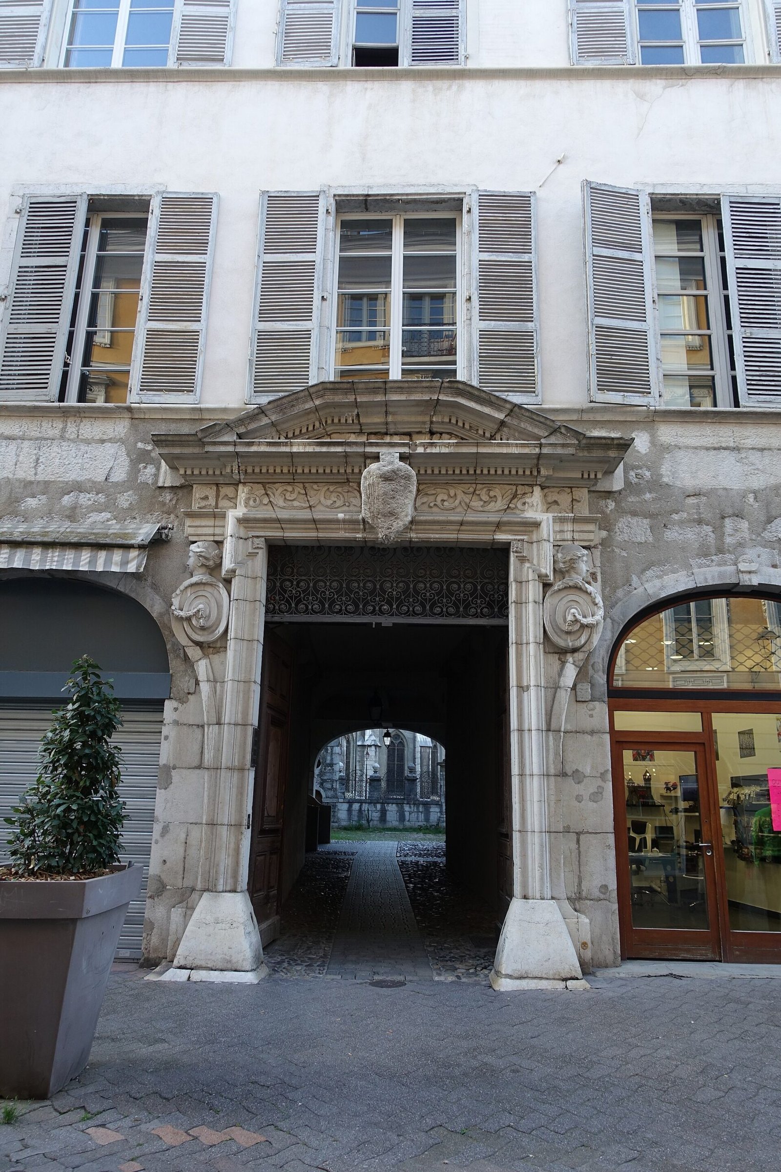 Historic streets in Chambéry