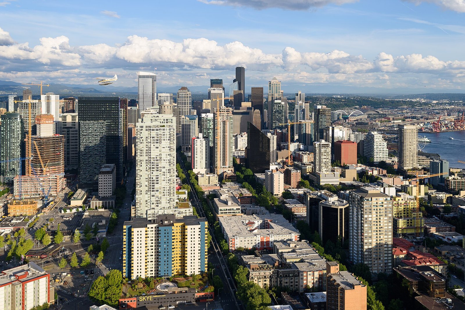 Seattle skyline and the Space Needle