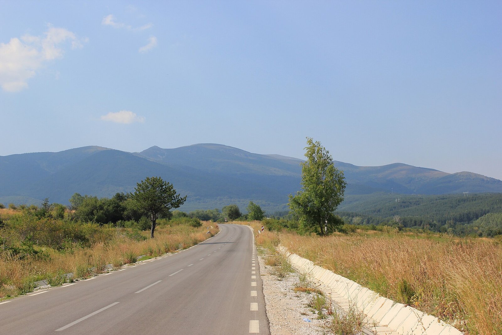 Vitosha Mountain above Sofia