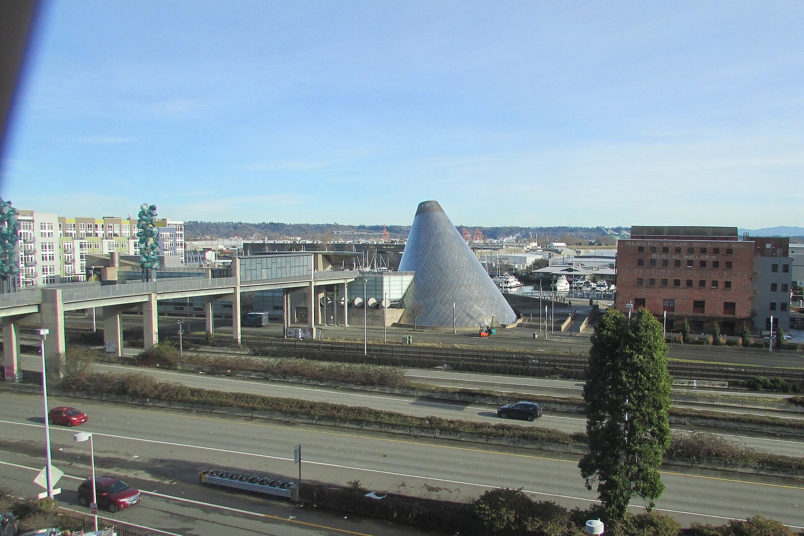 Museum of Glass on the Tacoma waterfront