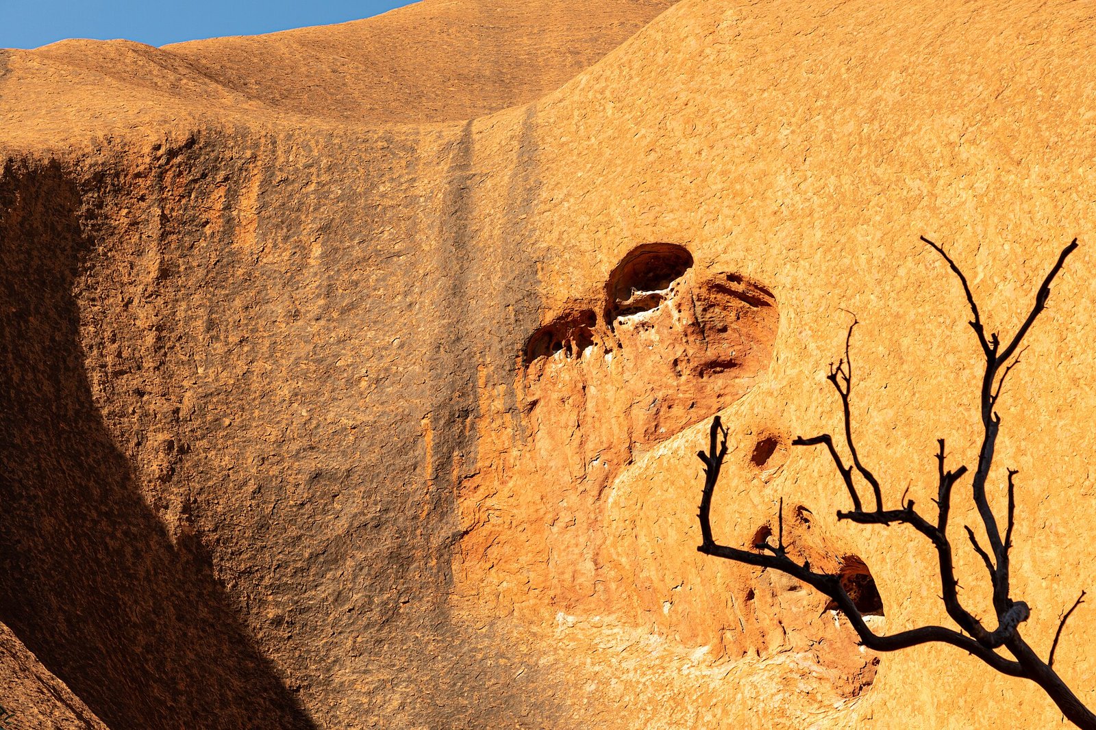 Walking trail at the base of Uluru