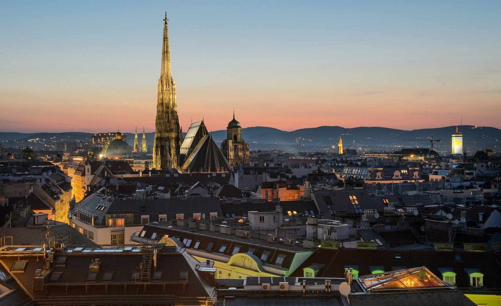 Vienna travel landscape