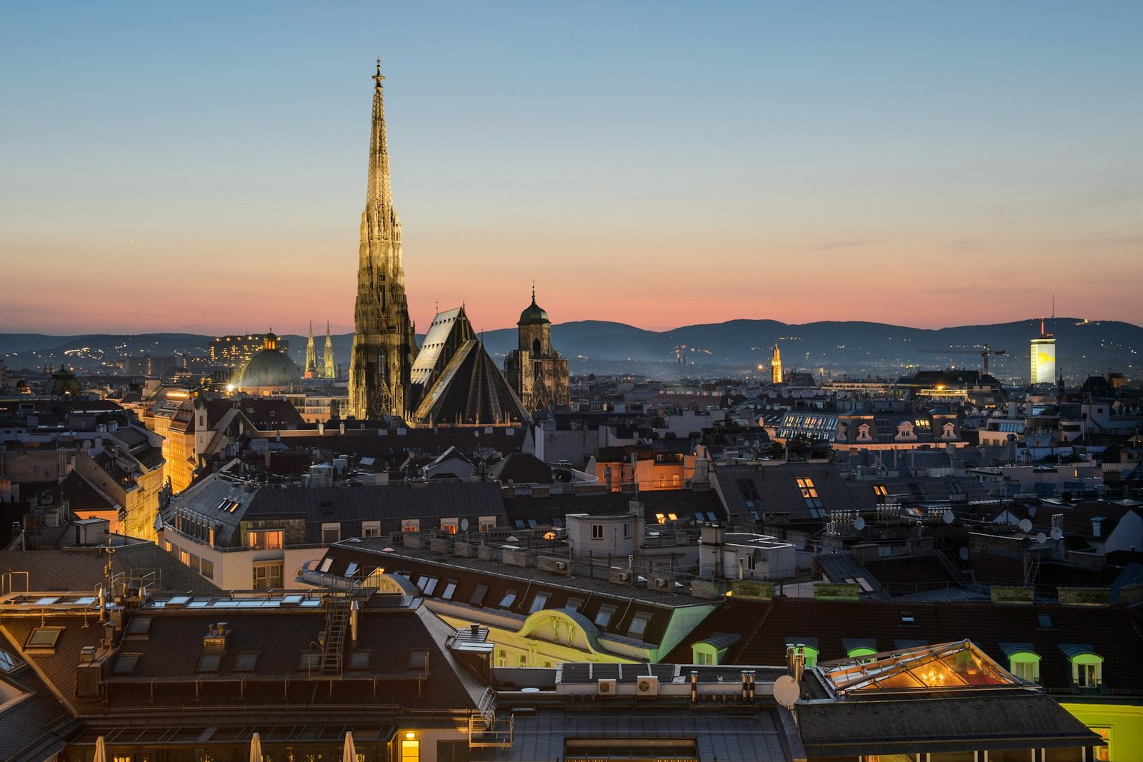 Vienna travel landscape