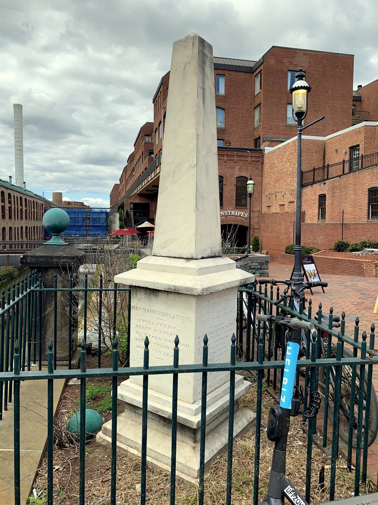 Historic Georgetown streets near the canal